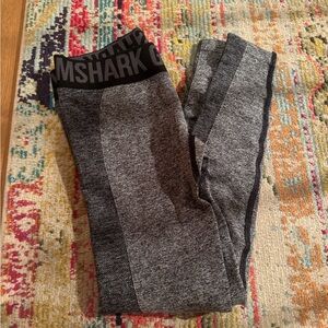 Gymshark Black and Gray Leggings